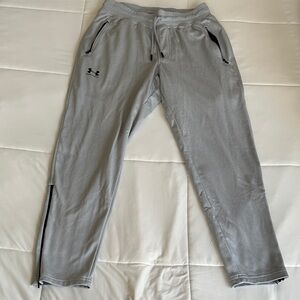 Under Armour Men's Light Gray Joggers